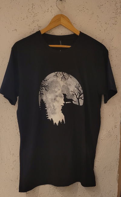 Remera Perro Sachicha Luna