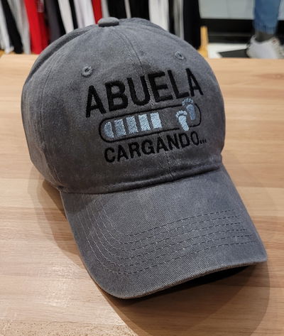 Gorra gabardina gris gastado Abuela nene
