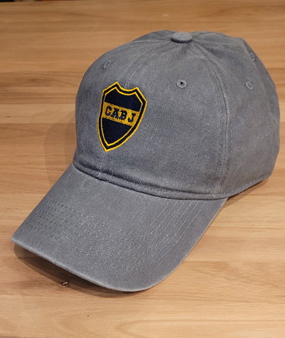 Gorra gabardina gris gastado Boca