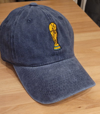 Gorra gabardina Azul Copa del Mundo