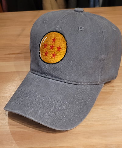 Gorra gabardina gris gastado Esferas del Dragon 