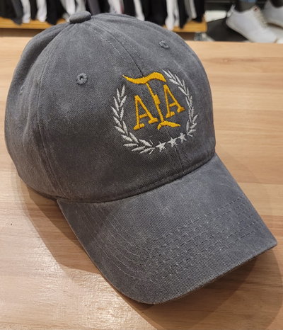 Gorra gabardina gris gastado AFA