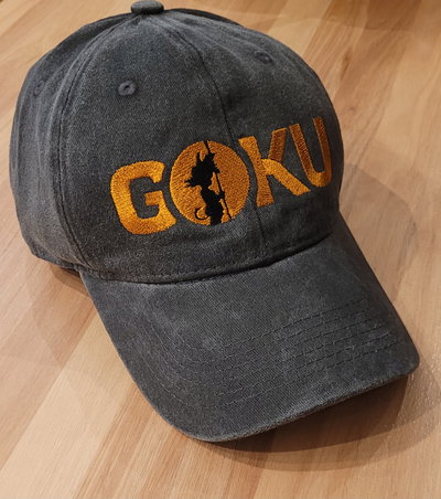 Gorra gabardina Negro gastado GoKu