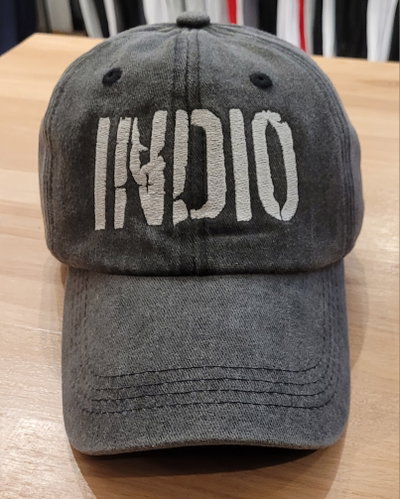 Gorra gabardina Negro gastado Velez