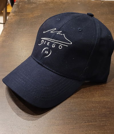 Gorra gabardina Azul firma del mas grande