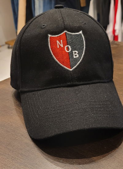 Gorra gabardina negro Newell's Old Boys