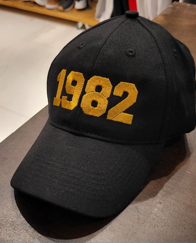 Gorra gabardina Bordada 1982