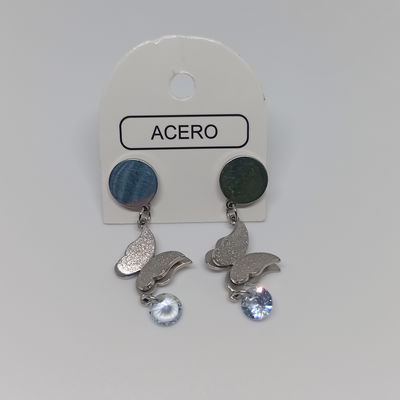 Aritos Mariposas Colgantes