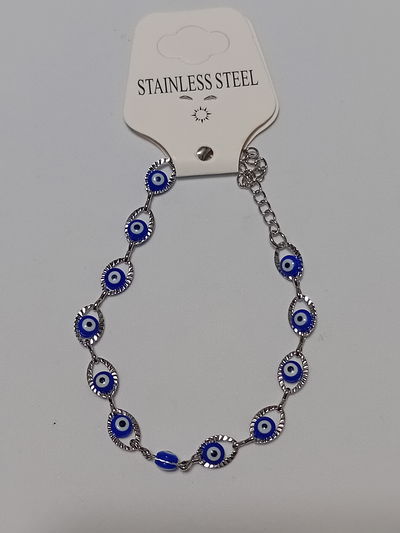 Pulsera Ojos Turcos Acero