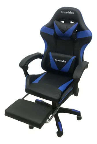 SILLA GAMER STAR VISION SIN LUZ AZUL
