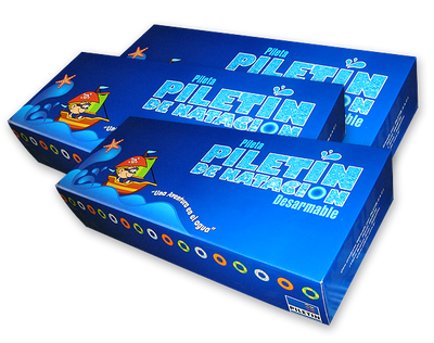 PILETA DE LONA PILETIN 100 X 140 X 35 - 500 LTS. MOD.110
