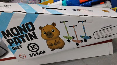 MONOPATIN CAPIBARA WH-T502P 3 RUEDAS 