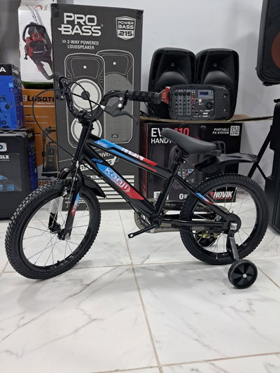 BICICLETA KANJI ON WHEELS R.16 NEGRA KJW-16ACE-BLK