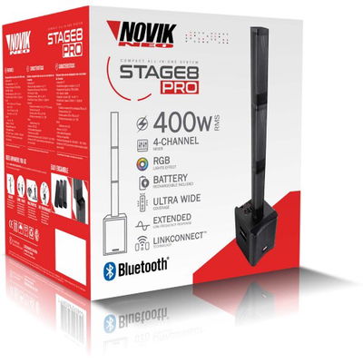 BAFLE POTENCIADO NOVIK STAGE 8 PRO