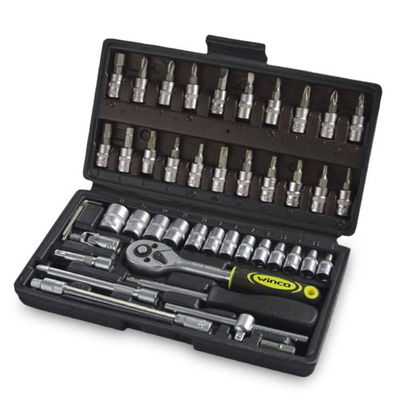 SET LLAVES TUBO WINCO W9004 46 PZAS