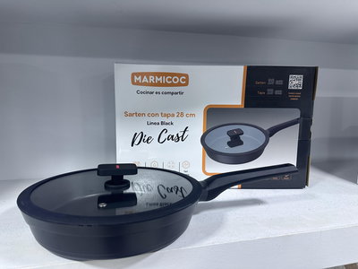 SARTEN MARMICOC DIE CAST BLACK 28 CM BKDC-TF28