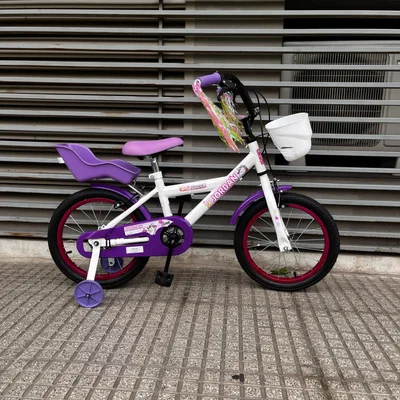 BICICLETA R20 JORDAN BLANCA Y VIOLETA
