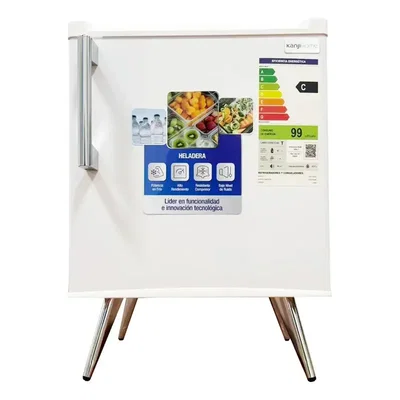 FRIGOBAR RETRO KANJI 50 LTS BLANCO KJH-50VIN-W