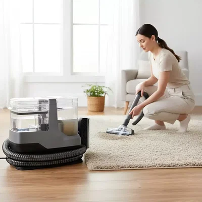 LIMPIA ALFOMBRAS Y TAPIZADOS KANJI KJH-CC88A-01 600W