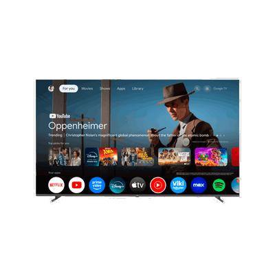 SMART TV KANJI 75" QLED 4K GOOGLE TV KJ-75ST005-2Q