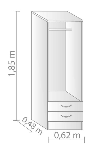 PLACARD PLATINUM LINEA BASE 2 PTAS. GRIS ANDINO 91209