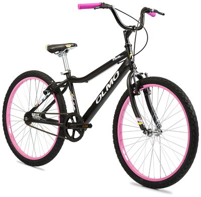BICICLETA OLMO NEO R.24 NEGRA + FUCSIA