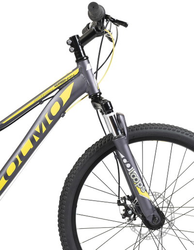 BICICLETA OLMO WISH 240 R24 NEGRO/AMARILLO