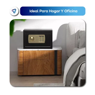 CAJA FUERTE DIGITAL ALTA RESISTENCIA WAGGS CF002 NEGRA
