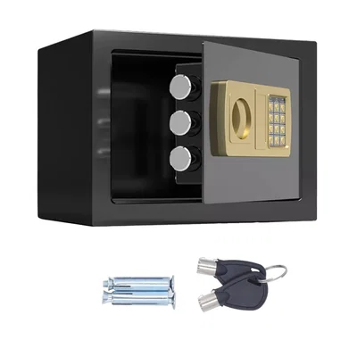 CAJA FUERTE DIGITAL ALTA RESISTENCIA WAGGS CF002 NEGRA