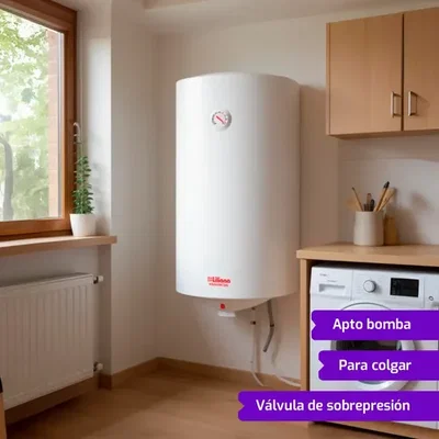 TERMOTANQUE LILIANA HOTV880 ELÉCTRICO 80 LTS CARGA INFERIOR