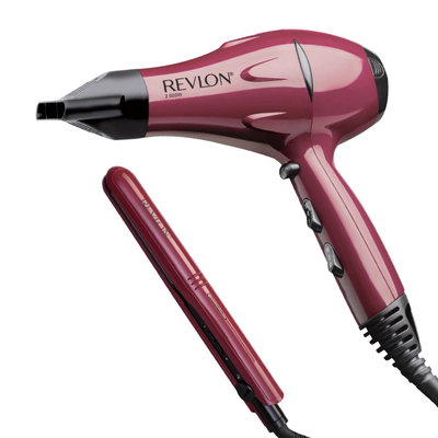 COMBO SECADOR + PLANCHITA REVLON 94RVDR5230LA2AV1