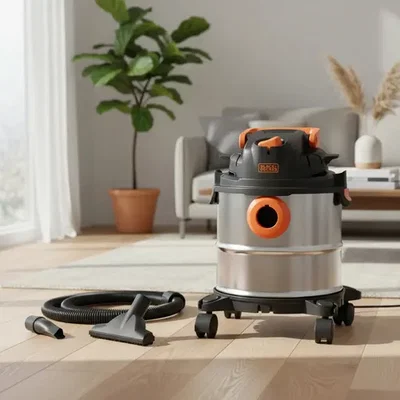 ASPIRADORA BLACK AND DECKER SECO/HÚMEDO 10 LTS 1000W