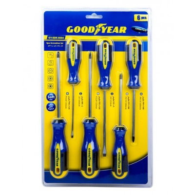 JUEGO DE DESTORNILLADORES GOODYEAR GY-SDK-8004