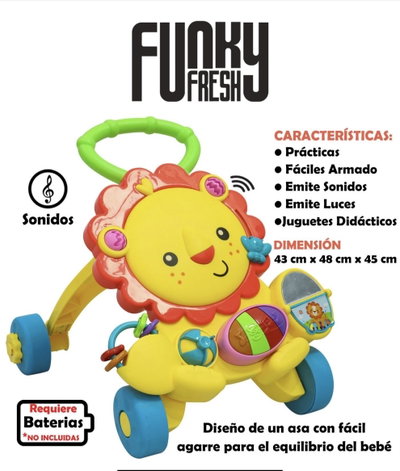 CAMINADORA BEBE LEÓN 