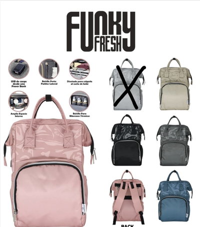 PAÑALERA TIPO MOCHILA XM-20