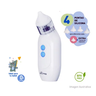 ASPIRADOR NASAL PORTÁTIL SILFAB AN10