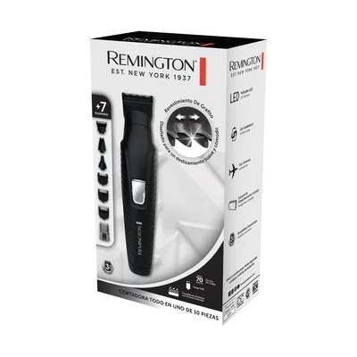 CORTADORA DE PELO REMINGTON KIT GRAPHITE TODO EN UNO SERIE 3000 PG3001