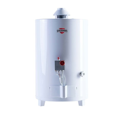 TERMOTANQUE SHERMAN MULTIGAS 50 LTS TPGP050MSH13 CARGA SUP.