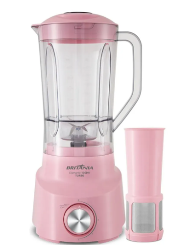 LICUADORA BRITANIA PINK LOVERS DIAM800ROS 1050W