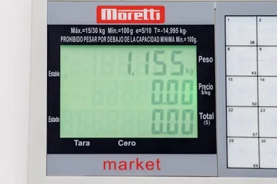 BALANZA COMERCIAL MORETTI MARKET 30KG