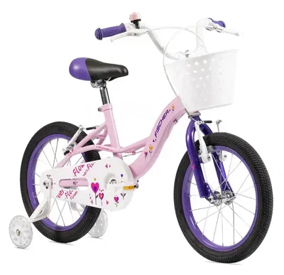 BICICLETA OLMO FISCHER FLOWERS R16 ROSA