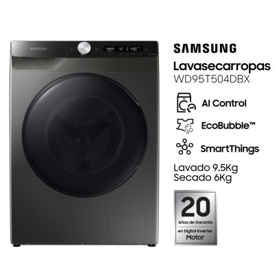 LAVASECARROPAS SAMSUNG WD95T504DBXUBG