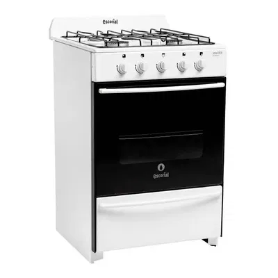 COCINA ESCORIAL MASTER CLASSIC BLANCA GAS ENVASADO