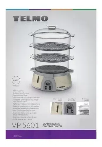 VAPORERA YELMO VP-5601 CON CONTROL