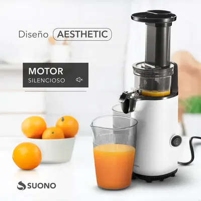JUGUERA DE EXTRACCIÓN LENTA 1000W SUONO HOG0238BLA