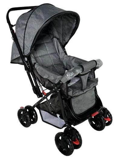 COCHE CUNA FUNKY CIELO GRIS FUNKYJM-2