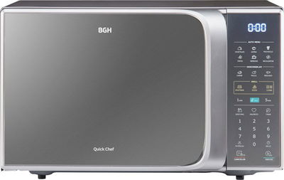 MICRRONDAS BGH C/GRILL B228DS20I 28 LTS SILVER