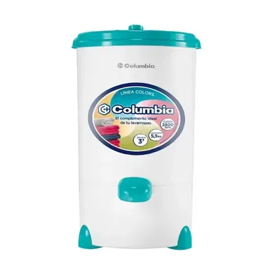 SECARROPAS COLUMBIA HTS5503 TURQUESA 5.5KG