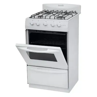 COCINA ESCORIAL CANDOR GAS NATURAL BLANCA