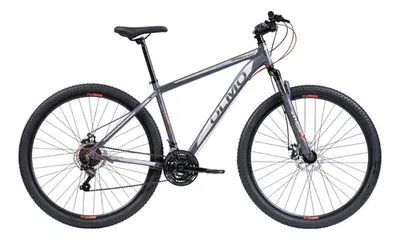 BICICLETA OLMO WISH 290 NEGRO/GRIS TALLE 18